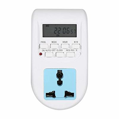 1pc Indoor Mini 24 Hour Mechanical Outlet Timer 3 Prong, Discounts For  Everyone