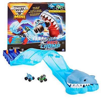 Hot Wheels Monster Trucks Arena Smashers Mega-Wrex vs. Crushzilla Takedown  Playset