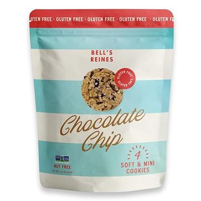 Bell's Reines Gluten Free Chocolate Chip Cookies, Soft Gourmet Small 