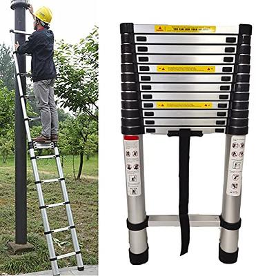 Eazy2hD 2 in 1 Ladder Stabilizer and Ladder Roof Hook with Wheel, Heavy Duty Steel Extension Ladder Standoff for Roof Gutter Repair and Cleaning