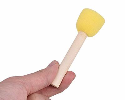 DS. DISTINCTIVE STYLE 20 Pieces Foam Brush Mini to Large Sponge Paint Brush  Set of 4 Sizes (0.6-1.6 Inch) Round Sponge Brushes for Painting Yellow -  Yahoo Shopping