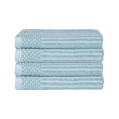 Superior Absorbent 4-Piece Cotton Bath Towel Set