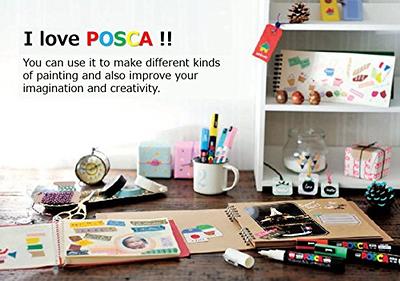 16 Posca Markers 3M, Posca Pens for Art Supplies, School Supplies, Rock Art,  Fabric Paint, Fabric Markers, Paint Pen, Art Markers, Posca Paint Markers -  Yahoo Shopping