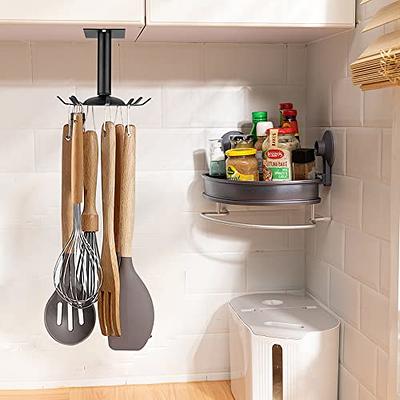 Kitchen Utensils Set Rotated Holder Kitchen Slotted Spatula Cooking Gadget  Large Spoon Cooking Utensils Set with