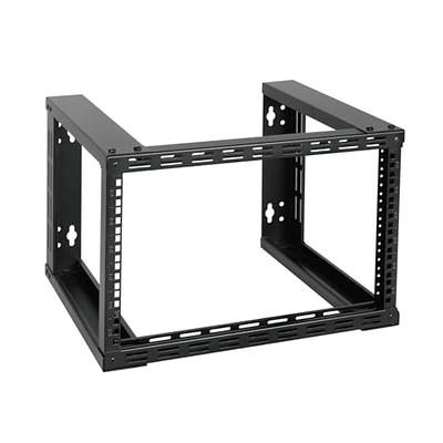 StarTech.com 2-Post 15U Heavy-Duty Wall Mount Network Rack, 19 Open Frame  Server Rack with Adjustable Depth, Wall Mount Data Rack for IT / AV / Patch