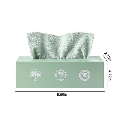 Kitchen Cleaning Dish Cloth Lazy Rag Scouring Pad Oil-free Disposable Dish  Towel Non-woven Fabric Cleaning Rags