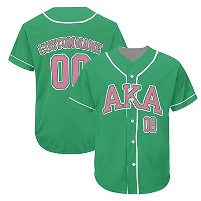  TOPTIE Custom Design Men's Baseball Jersey Full Button