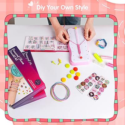 Friendship Bracelet Making Kit for Girls, Arts and Crafts for Kids Ages  8-12, DIY Jewelry Making Kit for 6 7 8 9 10 11 12 Years Old Girls, Birthday