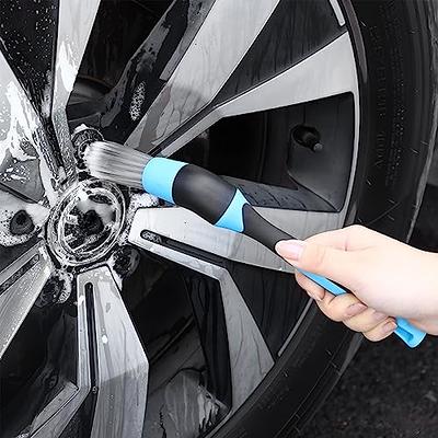 1/ 5pcs Car Brushes Car Cleaning Detailing Brush Set For Car Wheel Air  Outlet Vents Car Detail Brush Auto Car Detailing Tools