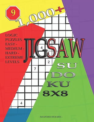 1,000 + Calcudoku sudoku 9x9: Logic puzzles hard - extreme levels by  Basford Holmes, Paperback