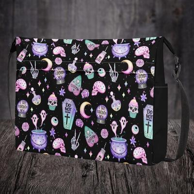 Kawaii Ghost Messenger Bag Pastel Goth Creepy Cute Gothic Shoulder bag yume  yami