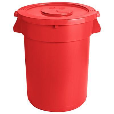 Baker's Mark 10 Gallon / 160 Cup Blue Ingredient Bin