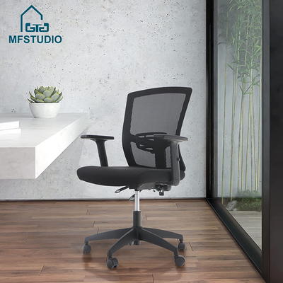 MF Studio Office Chair Ergonomic Office Desk Chair Home High Back with Lumbar Support Executive Computer Chair with Adjustable Armrest & Seat Cushion