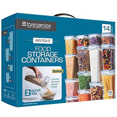 Storeganize Airtight Food Storage Containers With Lids 14pc