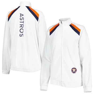 G-III 4Her by Carl Banks Women's White Houston Astros Pre-Game Full-Zip  Track Jacket - Macy's