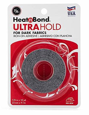 HeatnBond UltraHold Iron-On Adhesive Value Pack, 17 Inches x 5 Yards, White