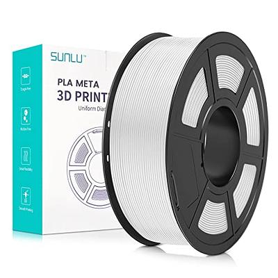 SUNLU PLA 3D Printer Filament PLA Filament 1.75mm, Neatly Wound PLA 3D  Printing Filament 1.75mm, Dimensional Accuracy +/- 0.02 mm, Fit Most FDM 3D