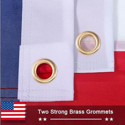 Bald Eagle American Flag 3x5 Feet, with Brass Grommet Double