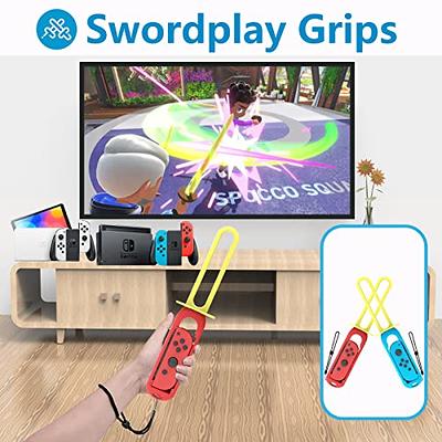 Switch Sports Accessories - CODOGOY 18 in 1 Switch Sports Accessories  Bundle for Nintendo Switch Sports, Family Accessories Kit Compatible with