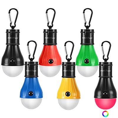 LED Camping Tent Light With RGB Light 2 Pack