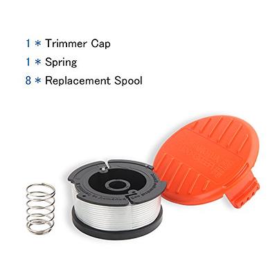 Spool Head Cap & Spring for BLACK & DECKER Weed Eater String Trimmer bump  cover