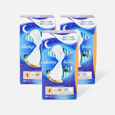 Always ZZZ Disposable Period Underwear Overnight Absorbency Size S