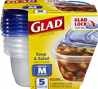 Glad Containers & Lids, To Go, Snack, Shop