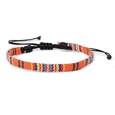 Link Beach Bracelet Men and Women, Bracelets For Men, Handmade Boho  Bracelets Jewelry Wrap Bracelets Adjustable, Men's And Women's Anklet,  Woven Bracelets Ethnic Hippie Style (A-F, Onesize) - Yahoo Shopping