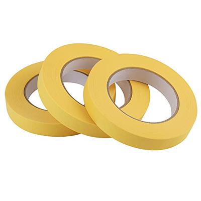 Lichamp 3 Pack Brown Painters Tape 1 inch, Brown Masking Tape 1