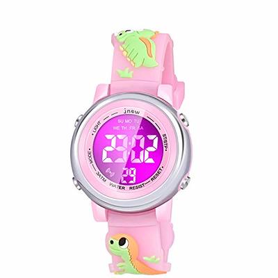 Viposoon Watch for Kids Girls, Watch for Girls Age 3-10 Dinosaurs