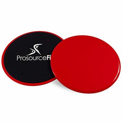 Uxcell Exercise Core Sliders, Oval Glider Discs with Feet Covers, Dual  Sided, Home Gym, Orange 