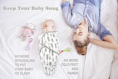 Bublo Baby Swaddle Blanket Boy Girl, 3 Pack Small Size Newborn