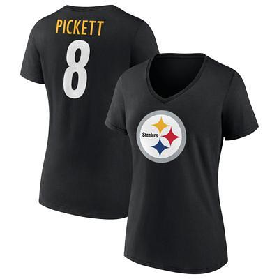 Pittsburgh Steelers Fanatics Branded Women's Plus Size Mother's Day #1 Mom  V-Neck T-Shirt - Black