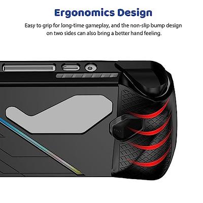  Protective Case for Rog Ally with Kickstand, DOBEWINGDELOU TPU  Protector Case Cover Skin with Foldable Stand Accessories for Rog Ally Game  Handheld 2023, Shockproof Non-Slip Anti-Collision Black : Video Games