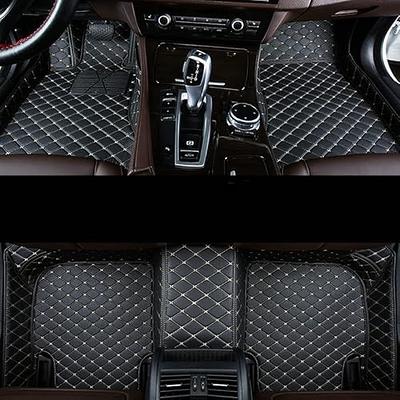 Car Floor Mat Fit 99% Sedans Sports Cars Luxury Custom Car Mats for SUV  Women Leather Automotive Floor Mats All Weather Car Mats Diamond Floor Mats