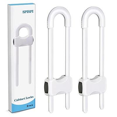 EUDEMON 1 Pack Home Refrigerator Fridge Freezer Door Lock Latch Catch Toddler  Kids Child Baby Safety Lock Easy to Install and Use 3M VHB Adhesive no  Tools Need …
