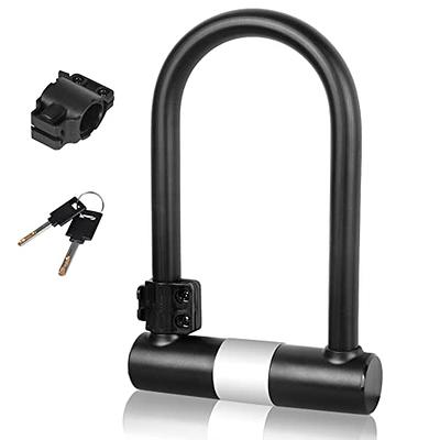 RYANGO Bike Lock, Bike Locks Heavy Duty Anti Theft, Bicycle Lock Bike Lock  Cable with Mounting Bracket and 2 Keys, Bicycle Locks Bike Cable Lock for