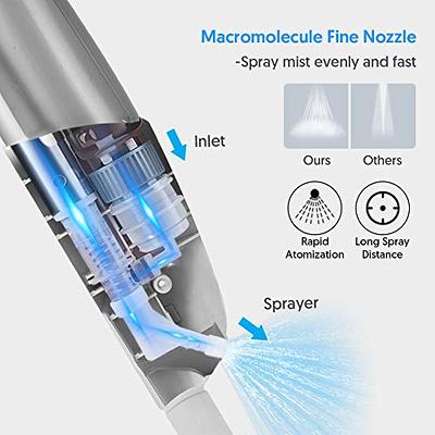 Microfiber Spray Mop for Floor Cleaning - MANGOTIME Floor Mop Dry Wet Mop  for Hardwood Laminate Tile Wood Floor Cleaning Kitchen Dust Mop with 3