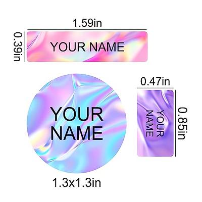 Waterproof Baby Bottle Labels for Daycare, 64 PCS School Name Labels  Stickers for Kids Stuff, Self Laminating, Dishwasher Safe, Toddler Name  Tags for
