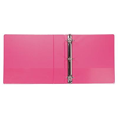 3-Ring Presentation Binder-1/2 inch rings-assorted color-Wholesale