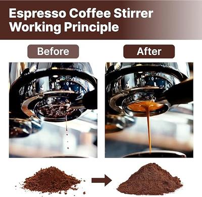 Tool Espresso,Magnetic Coffee Stirrer 0.4mm 9 Prong Espresso Distribution  Tool with 16 Extra Needles for Espresso Stirrer Coffee Stirring Tool with  Stand for Barista Espresso Accessories (black) - Yahoo Shopping