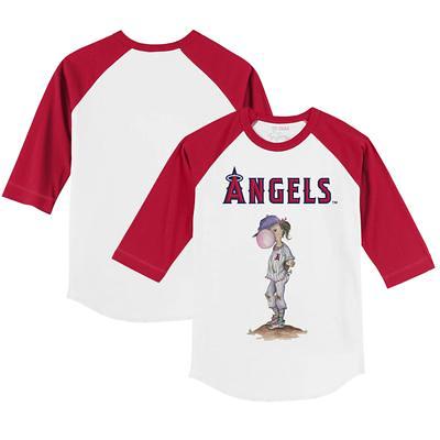 Toddler Tiny Turnip White Los Angeles Dodgers TT Rex T-Shirt