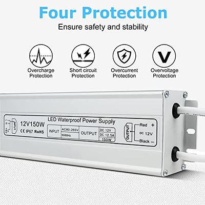 IP67 Waterproof 24V 5A 120W LED Driver