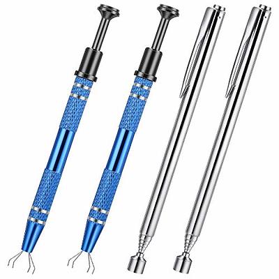 4 Pieces Pick Up Tool Piercing Ball Frabber Tool Magnetic Telescoping with  4 Prongs IC Chips Metal Grabber Claw Pickup Holder Electronic Component  Catcher for Tiny Objects in Home Office - Yahoo Shopping