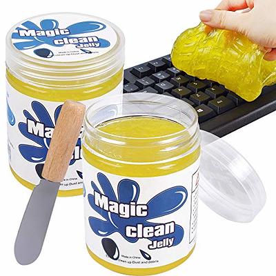 eFuncar Car Cleaning Gel Universal Auto Interior Detailing Gel Slime Fresh  Lemon Cleaner Putty Dashboard Dust