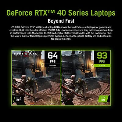 ASUS 17.3 ROG Strix Gaming Laptop, AMD Ryzen 9 7945HX - 16GB RAM - NVIDIA  GeForce RTX 4060 - 2TB SSD in Black