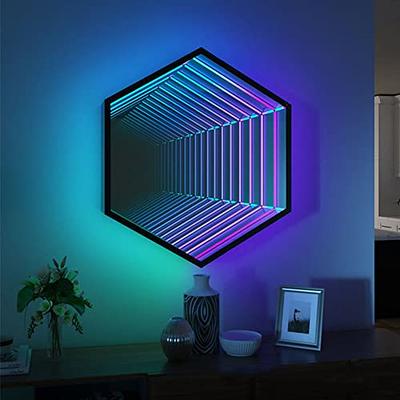 3D Octagon Infinity Mirror Light,Remote Control LED Tunnel Lamp, Creative  Multicolor Decorative Mirror Art Night LightMulti Color Changing Light for  Home Bedroom Living Room Party Bar CAF(Color:30cm) - Yahoo Shopping