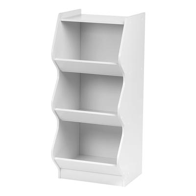 IRIS 38 H 3 Tier Storage Organizer Shelf With Footboard White