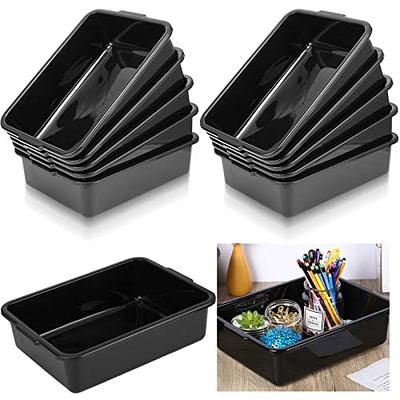 Restaurantware Met Lux 6 inch Deep Food Pans,1 1/6 Size Commercial Food Storage Container-Freezer-Safe,Break-Resistant,Clear Plastic Cold Pans