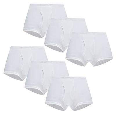  Stafford 6 Pack 100% Cotton Full-Cut Briefs White